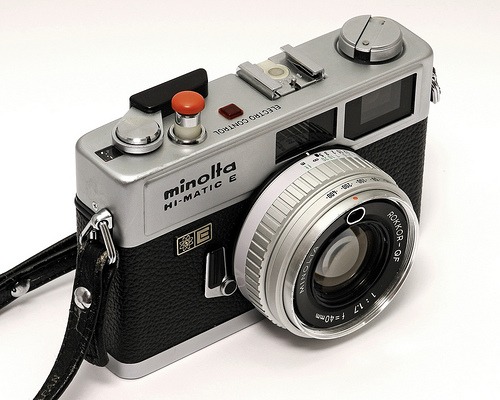 Minolta Hi-Matic E Camera! - The Film Photography Project