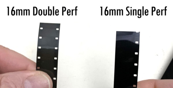 16mm Film - Double Perf vs Single Perf - What's the difference