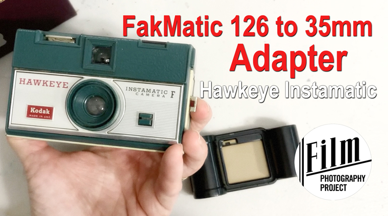 morfine Ramen wassen Ontwarren FakMatic 35mm to 126 Adapter with Kodak Hawkeye Instamatic UPDATE - The Film  Photography Project
