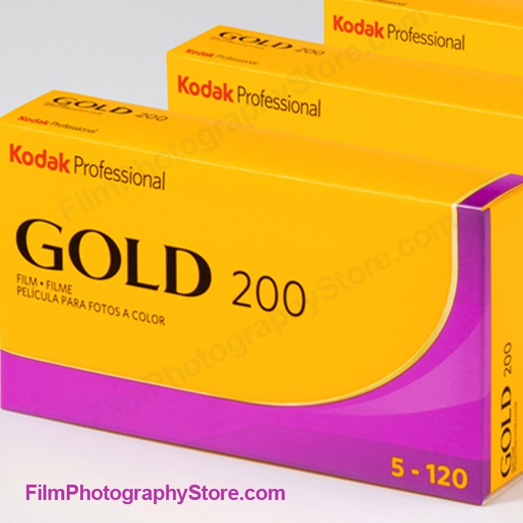 Kodak Moments annonce une nouvelle pellicule Gold 200 au format 120